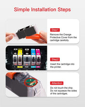 GPC Image PGI-270XL CLI-271XL Replacement for Canon 270 271 Ink Cartridges Compatible for Canon Pixma MG7720 TS9020 TS6020 MG6821 MG6820 TS5020 (PGBK Black Cyan Magenta Yellow, 6 Pack)