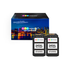 Remanufactured Ink Cartridge Replacement for Canon PG-245XL PG-245 245XL 245 XL PG-243 Ink Cartridge to use with PIXMA MX492 MX490 TR4520 TS3120 MG2420 MG2522 MG2922 MG2520 IP2820 (2 Black)