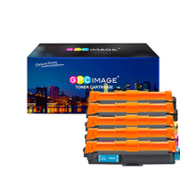 Compatible Toner Cartridge Replacement for Brother TN221 TN225 to use with MFC-9130CW HL-3170CDW MFC-9340CDW HL-3140CW HL-3180CDW MFC-9330CDW Printer (2 Black, 1 Cyan, 1 Magenta, 1 Yellow)