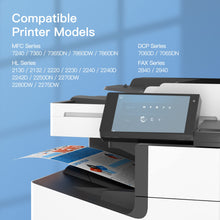 GPC Image Compatible Toner Cartridge Replacement for Brother TN450 TN-450 TN420 to use with HL-2270DW HL-2280DW MFC-7360N MFC-7860DW HL-2240 IntelliFax 2840 Printer Tray (4 Black)