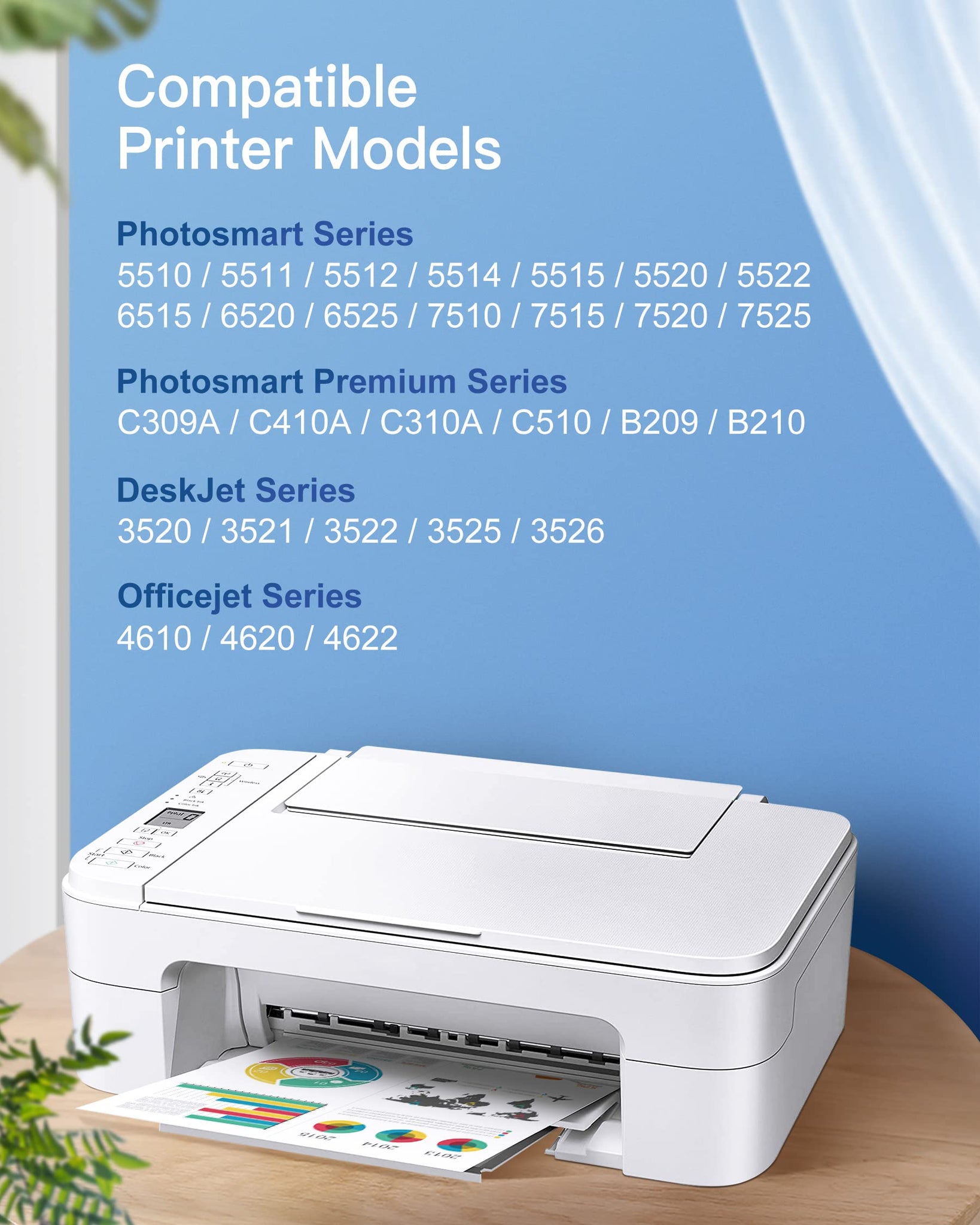 Cartuccia Usata Come Nuova Per HP Cartuccia Inchiostro Nero 564XL Compatibile Per HP Deskjet 3070A, 3520, 3522 E Altri Cartuccia Compatibile HP 564 - Foto 6