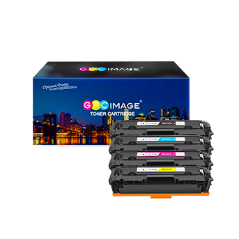 Compatible Toner Cartridge Replacement for HP 206A W2110A W2111A W2112A W2113A 206X to use with Color Laserjet Pro M255dw MFP M283fdw M283cdw M282nw M283 M255 Printer Toner (4 Pack)
