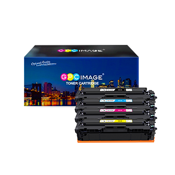 Compatible Toner Cartridge Replacement for Canon 046 046H CRG-046 for Color ImageCLASS MF733Cdw MF731Cdw MF735Cdw LBP654Cdw Laser Printer (Black, Cyan, Magenta, Yellow)