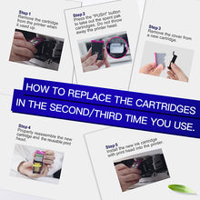 Remanufactured Ink Cartridge Replacement for HP 65 65XL 65 XL N9K03AN Eco-Saver use with DeskJet 3720 3721 3752 2621 2652 Envy 5055 5052 5058 5012 AMP 100 10 125 (1 Print Head+3 Tri-Color)