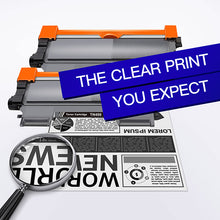 Compatible Toner Cartridge Replacement for Brother TN450 TN-450 TN420 to use with HL-2270DW HL-2280DW HL-2240 MFC-7360N DCP-7065DN MFC7860DW Intellifax 2840 2940 Printer (2-Black)
