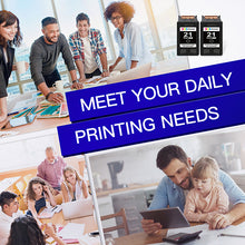 Remanufactured Ink Cartridge Replacement for HP 21 C9351AN to use with FAX 3180 1250 deskjet f380 D1520 D2430 F335 F1530 D1520 F300 F1455 D2430 PSC 1401 1410 1417 1415 Printer (2-Black)