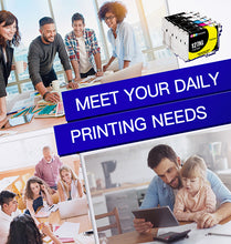 Remanufactured Ink Cartridge Replacement for Epson 127 T127 Ink to use with NX530 NX625 WF-3520 WF-3530 WF-3540 WF-7010 WF-7510 WF-7520 Printer (4Black 2Cyan 2Magenta 2Yellow)