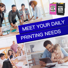 Remanufactured Ink Cartridge Replacement for HP Ink Cartridge 61 61XL Ink Used in Envy 4500 Envy 5530 5535 Deskjet 1000 1010 1510 2540 Officejet 2620 4630 4635 (1 Black 1 Tri-Color,2-Pack)